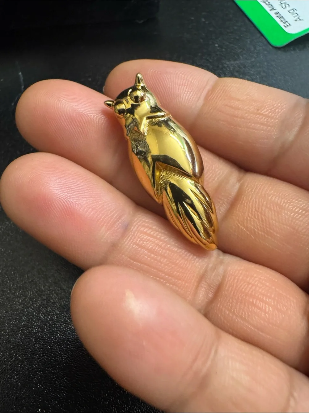 Vintage Monet Owl Brooch